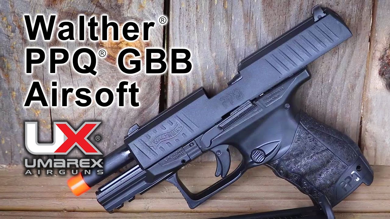 Umarex Walther Ppq Airsoft Pistol Gbb 6mm Gas Blowback Bb Gun Youtube