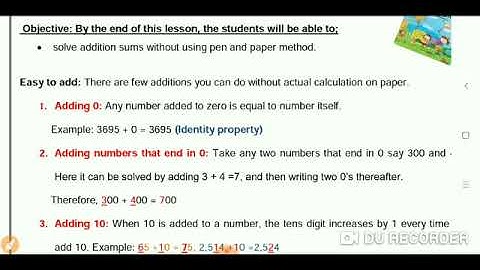 Grade 3 Maths Dated 06 04 2020