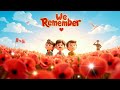We Remember | Heartfelt Remembrance Day Song for Kids 🇺🇸