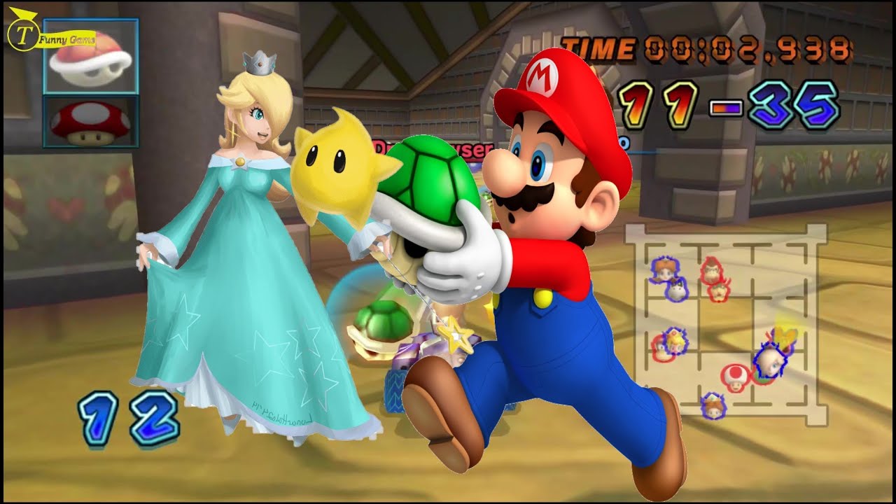 Mario Kart Wii Balloon Battle HD #2 (Rosalina GamePlay)