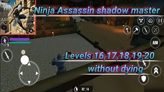 Ninja Assassin shadow master levels 16,17,18,19,20 without dying ninja Assassin shadow master. screenshot 3