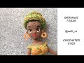 crocheted eyes for doll/ вязаные глаза для куклы Milli_ni