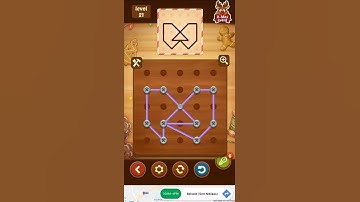Line Puzzle String Art Pine Level 21