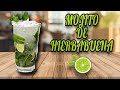 Bebida MOJITO de hierbabuena | bebidas con RON blanco | bebidas alcohólicas con AGUA MINERAL