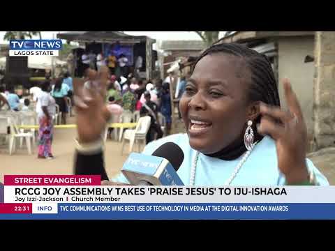 RCCG Joy Assembly Takes “Praise Jesus” To Iju-Ishaga Street