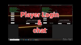 Unreal engine 5 user login and chat function