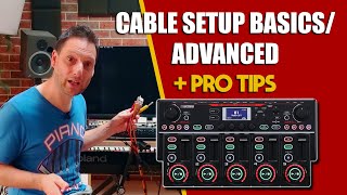 RC-505 Loop Station-Basic cable setup / Advanced connections + Pro tips