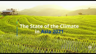 The State of the Climate in Asia 2021 - November 22 - English