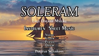 Soleram (Lagu Daerah Riau) Instrumen | Sheet Musik