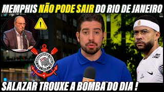 BOMBSHELL! MEMPHIS WAS STRANDED IN RIO DE JANEIRO AND DIDN'T GO TO TRAIN AT CORINTHIANS corinthia...