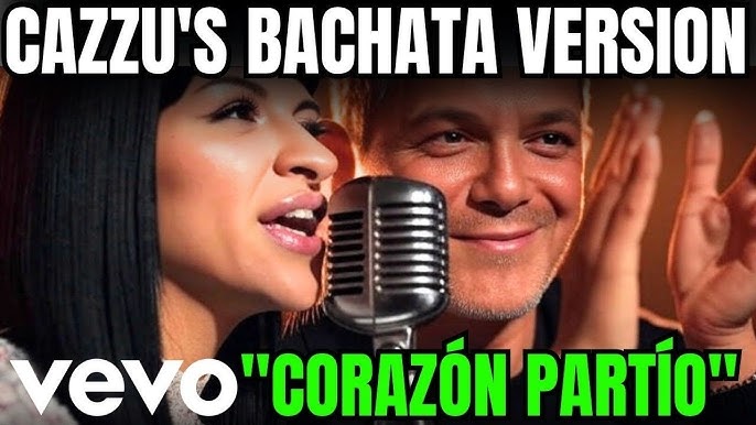 🔥BOMBAZO💣ALEJANDRO SANZ SE RINDE A LA VERSIÓN DE "CORAZÓN PARTÍO" DE  CAZZU🤯VIDEOCLIP OFICIAL EN VIVO - YouTube