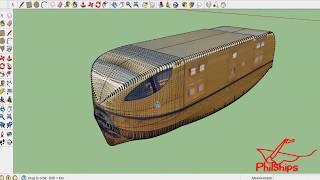 Making a tender in Sketchup