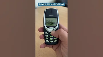 Top 5 Retro Nokia 3310 Ringtones Nokia Ringtone Top5 Retro Mobile Phone 