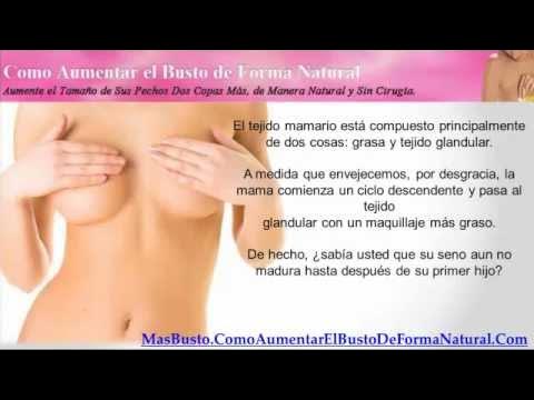 Como hacer crecer las tetas