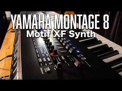 Yamaha Montage 8 - Motif XF Synth