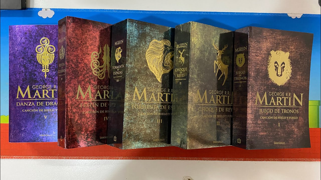 Unboxing: JUEGO DE TRONOS!!!! Colección de bolsillo George R. R. Martin 