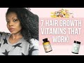 Best Hair Growth Vitamins Every Girl Should Have | Thicken and Strengthen Thin Hair FAST