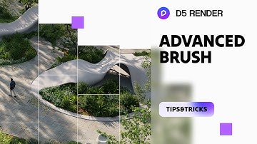Advanced Brush for Freehand Vegetation Painting with One-Click Procedural Scatter