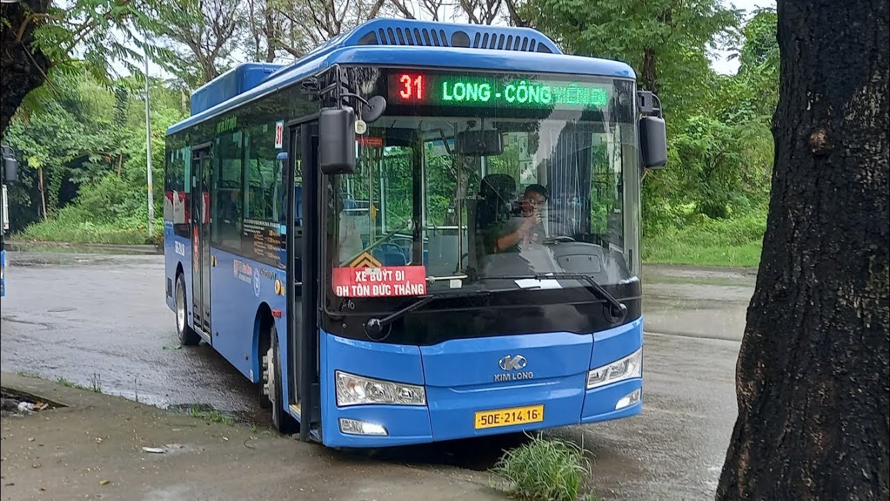 Review lộ trình lượt đi xe buýt tuyến 31 TP.HCM : ĐH Tôn Đức Thắng - Bến Thành - ĐH Văn Lang 