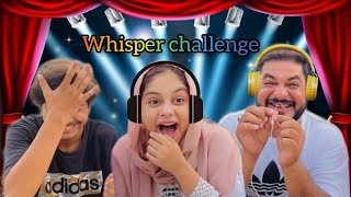 The Whisper Challenge With My Chachu || Chachu ny cheating ki || Moon Vlogs