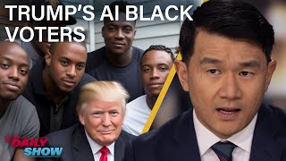 Trump's AI Attempt to Lure Black Voters \& Kyrsten Sinema's Surprise Announcement | The Daily Show