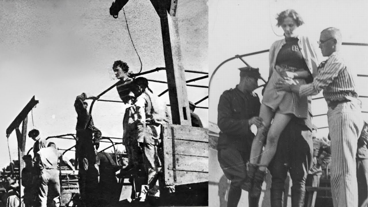 The EXECUTION of the Female Guards of the Stutthof Concentration Camp