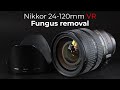 Nikkor 24-120mm VR : Fungus cleaning