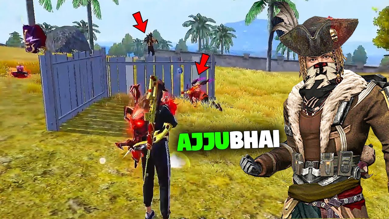 ONCE AGAIN AJJUBHAI OP DUO VS SQUAD GAMEPLAY - FREE FIRE HIGHLIGHTS ...