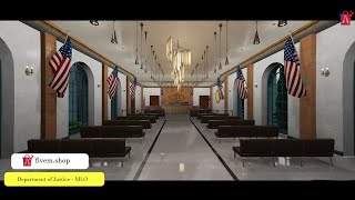 DOJ FiveM | Court House MLO FiveM #fivem #court