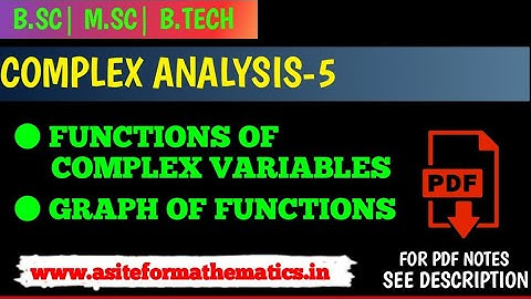 Functions of complex variables| functions|complex variables |