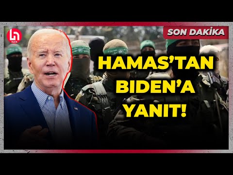 SON DAKİKA! Biden’ın ateşkes teklifine Hamas’tan flaş yanıt!