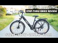 $1299/$899* ESKUTE Polluno Commuter Step-Thru Ebike - Unboxing, Assembly, Test Ride, &amp; Review 5% OFF