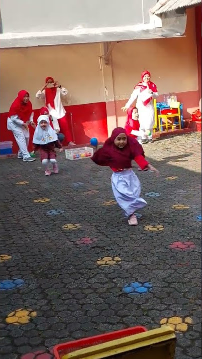 lomba 17an anak TK #lomba #lomba17an #lombaagustusan #merahputih #17agustus #anaktk #tk #shorts