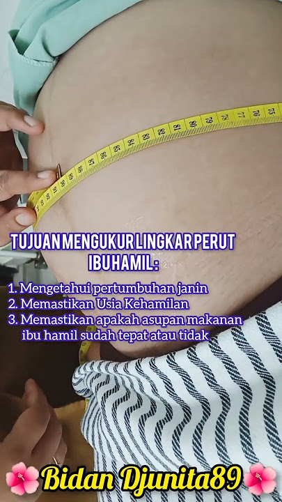 Lingkar Perut Ibu Hamil #pregnant #kehamilan #youtubeshorts