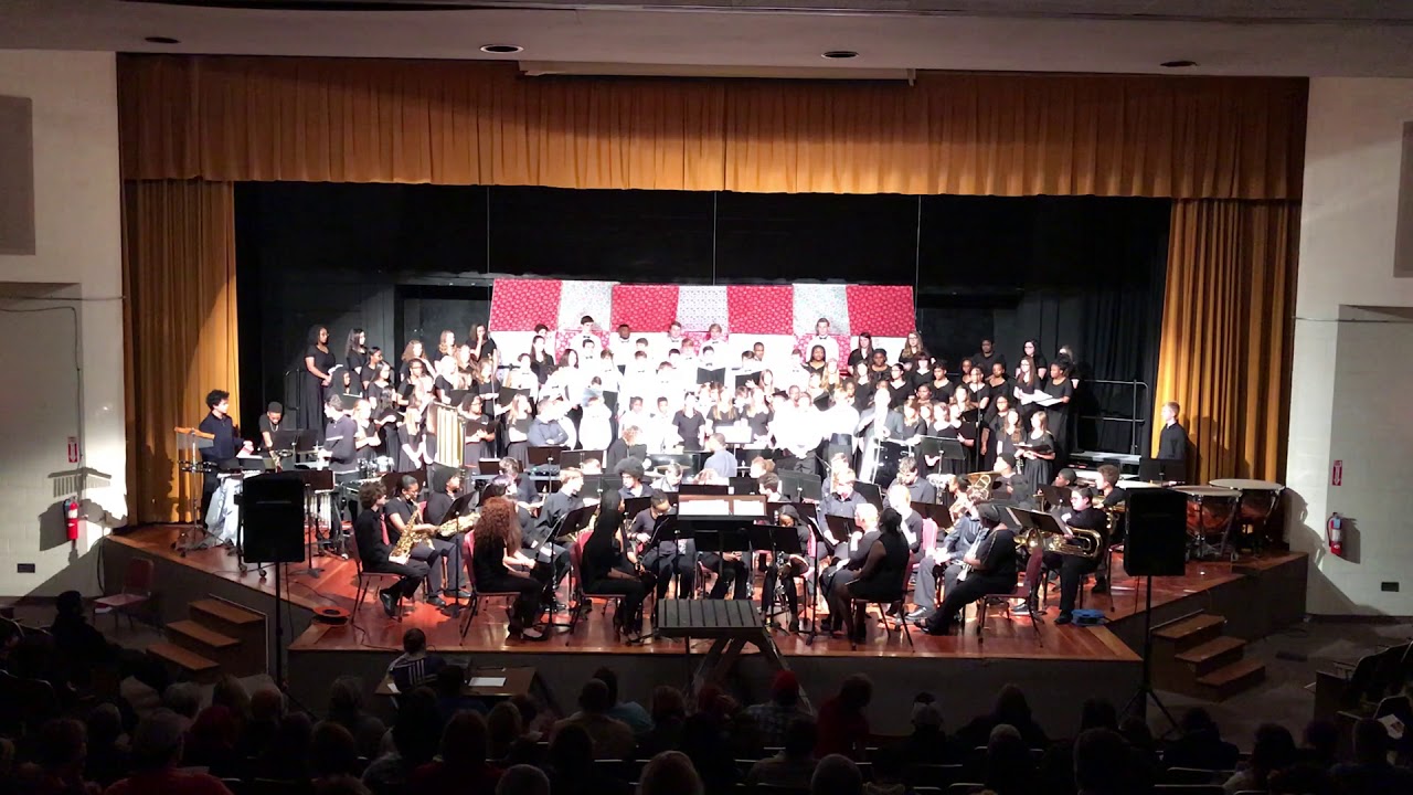 Dyersburg High School Band & Choir Christmas Concert 2017- Part 3 - YouTube