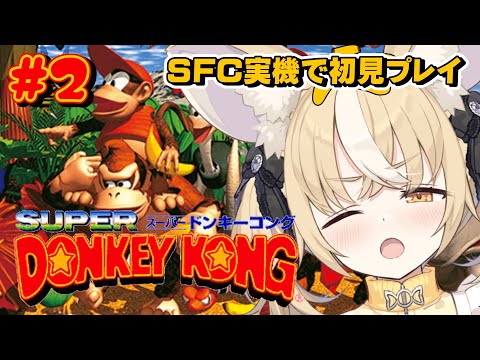 ¦スーパードンキーコング¦SFC実機!雪山は怖い!初見プレイ!!【飴望にぃな/Varium】 video thumb