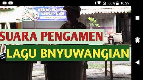 Lagu Osing Asli Banyuwangi / Ibu Pengamen
