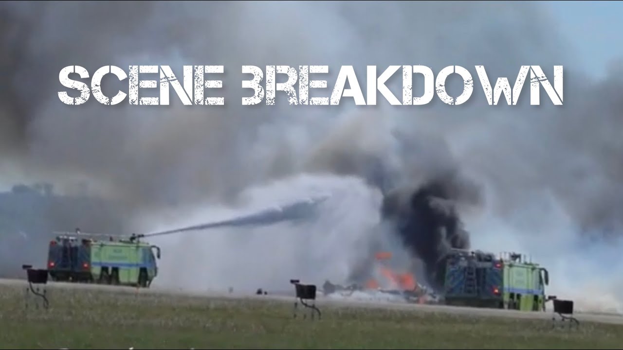 Post Crash Firefighting Wings Over Dallas 2022 YouTube