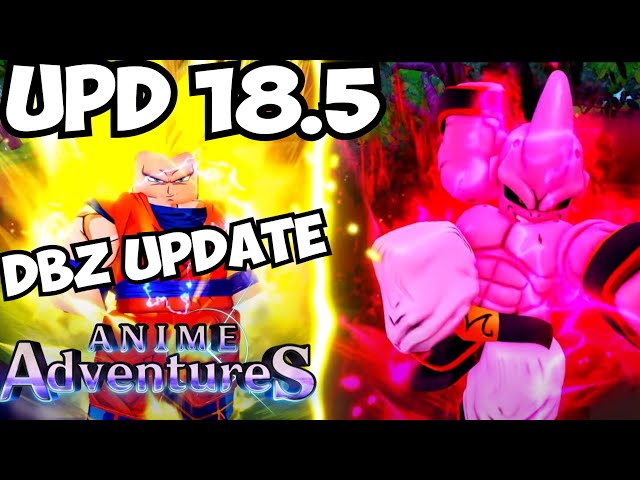 Reacting to the new anime adventures update on roblox #roblox #fyp #an, Anime
