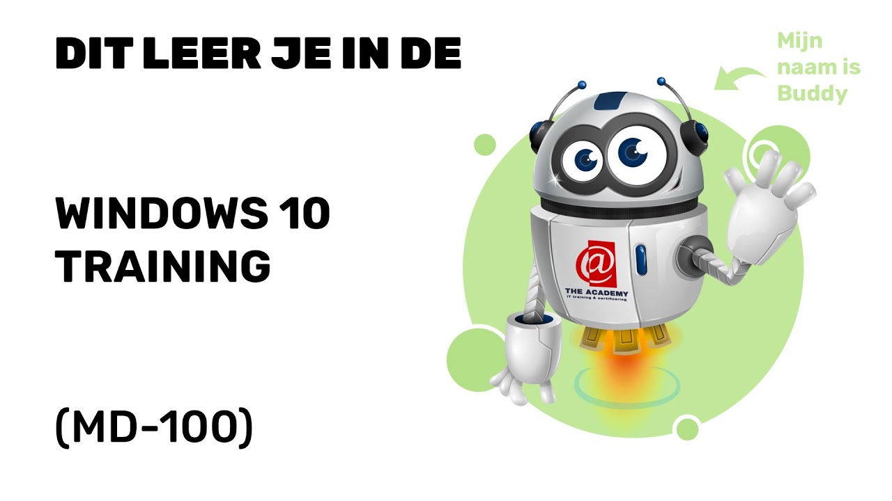 Dit leer je in de Windows 10 Training [MD-100] - YouTube