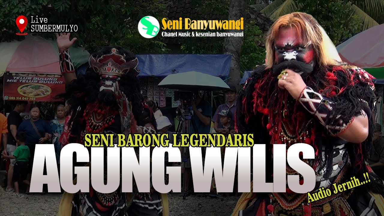 SENI BARONG LEGENDARIS AGUNG WILIS || JARANAN BUTO LIVE SUMBERMULYO part - 1