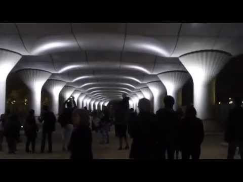 Nuit Blanche 2014 - Kinematope, Pablo Valbuena, 4 oct. 2014