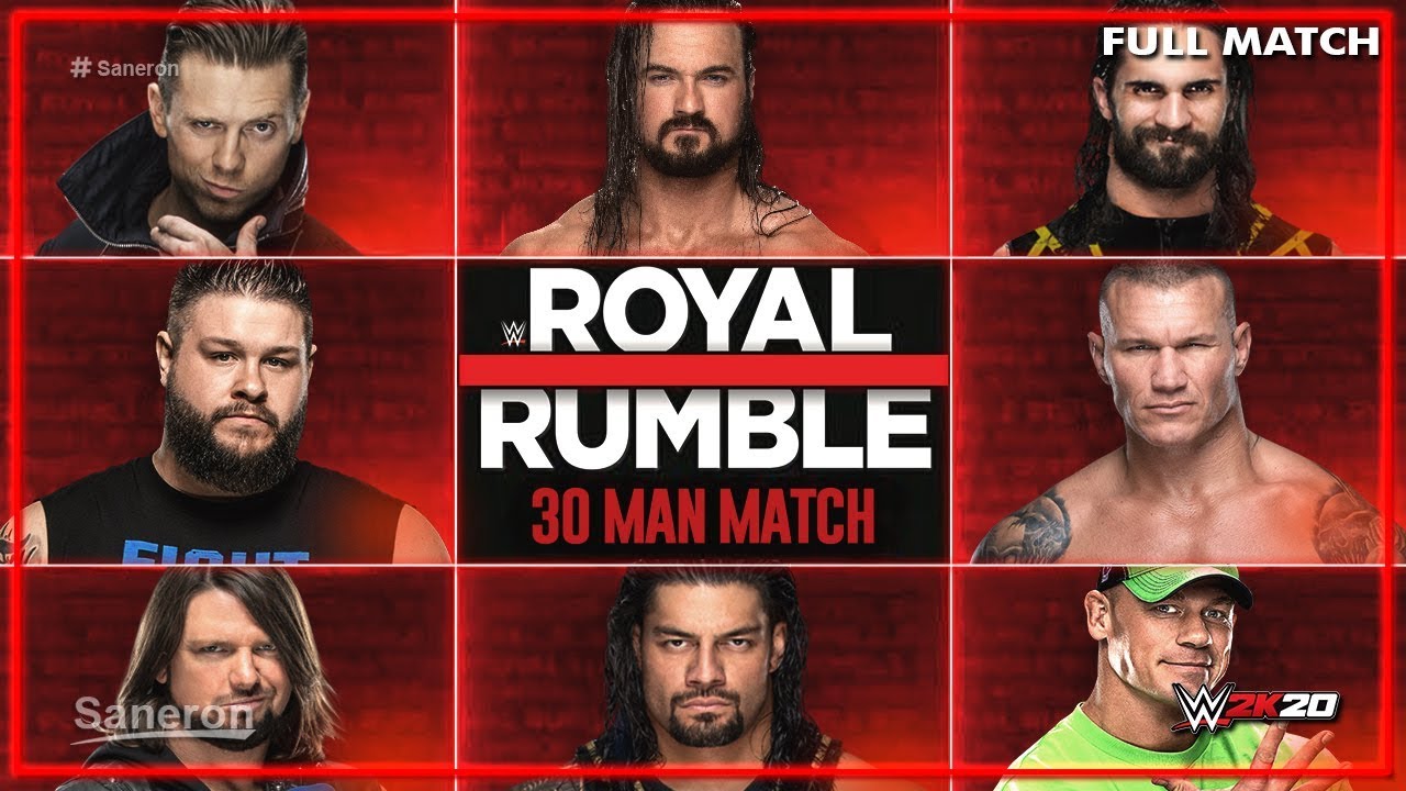 wwe royal rumble full match