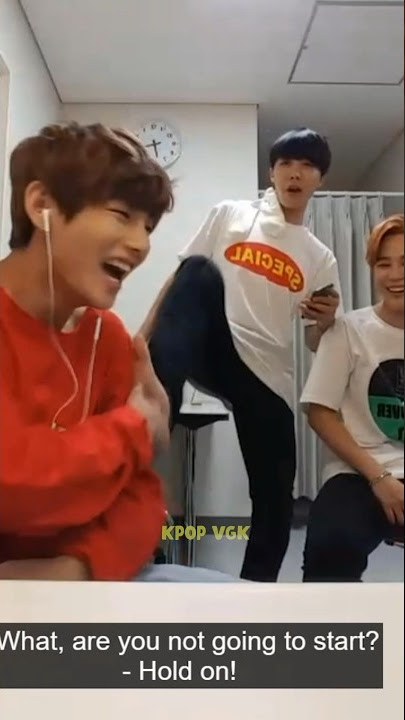 Jhope And Jimin Kicked Taehyung For Waiting So Long 🤣🤣🤣 Their Patience Ran Out Together 😂😂 #shorts