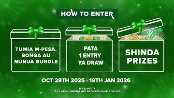 Usibaki Nyuma | Shiriki Ushinde zawadi kemkem