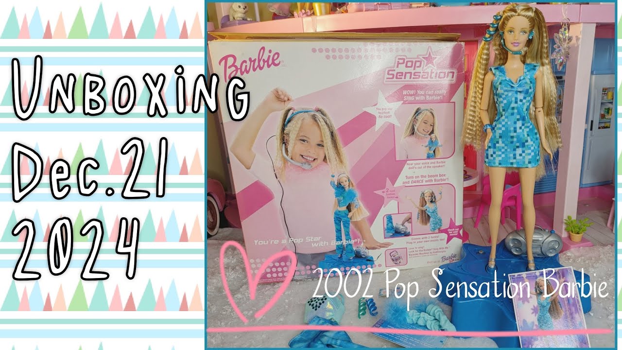 Unboxing - 2002 Pop Sensation Barbie