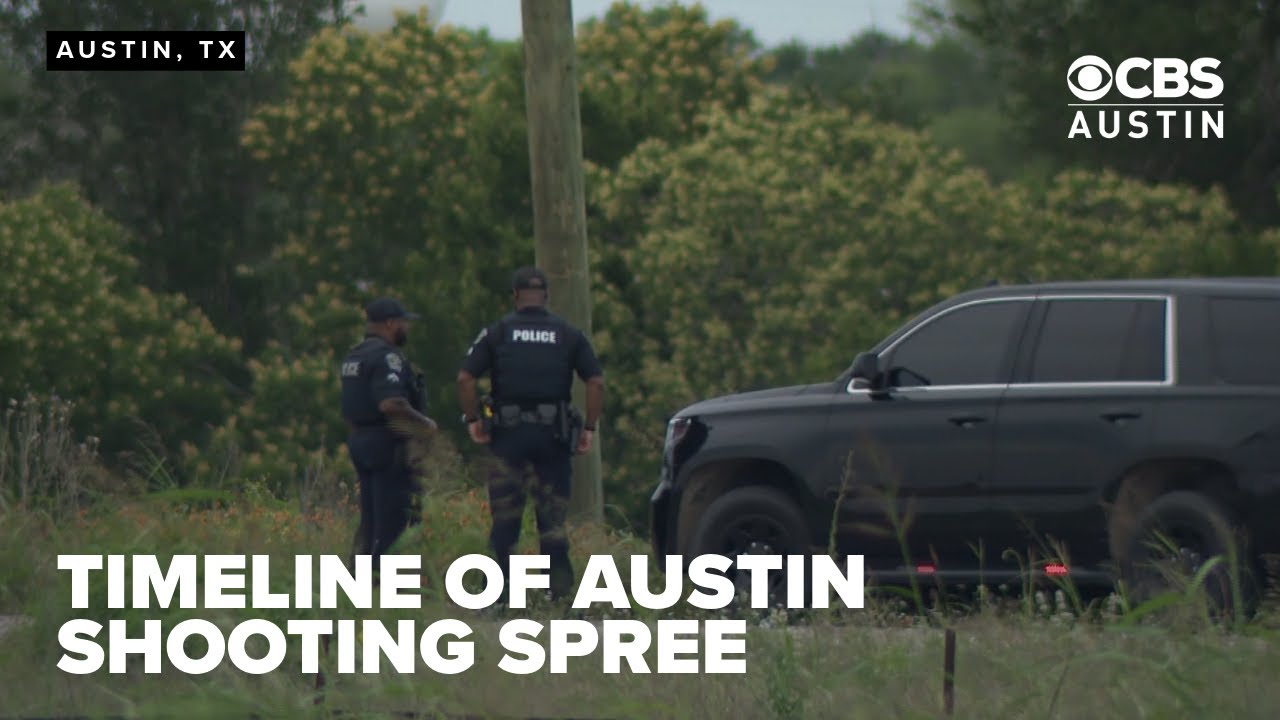 Police release timeline of Austin shooting spree, identify one suspect ...