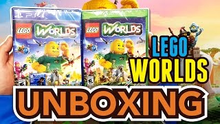 Lego Worlds (PS4/Xbox One) Unboxing !!