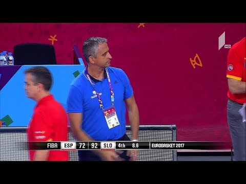 ესპანეთი - სლოვენია. მატჩის საუკეთესო მომენტები #Eurobasket2017 Spain vs Slovenia Highlights