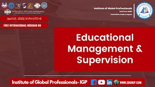 Educational Management & Supervision